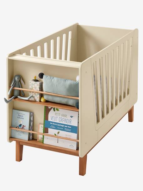 Lit bébé transformable FJORD ficelle - vertbaudet enfant 