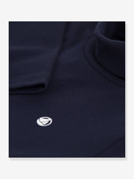 Sous-pull en coton bio bleu - vertbaudet enfant 