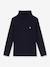 Sous-pull en coton bio bleu - vertbaudet enfant 