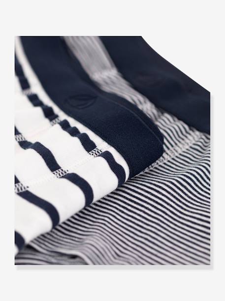 Lot de 2 boxers rayés lot blanc - vertbaudet enfant 