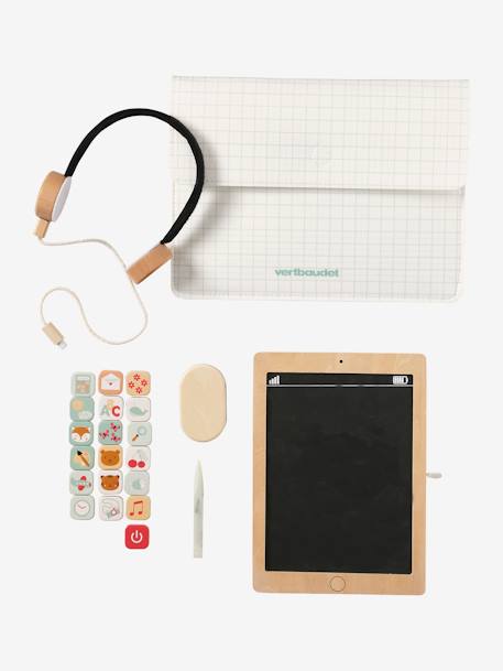 Ma première tablette ardoise et bois FSC® bois - vertbaudet enfant 