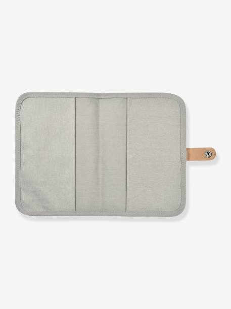 Protège-carnet de santé gris+gris perle+rose - vertbaudet enfant 
