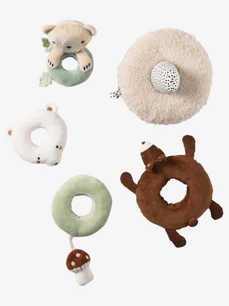 Tour à empiler en tissu GREEN FOREST marron - vertbaudet enfant 