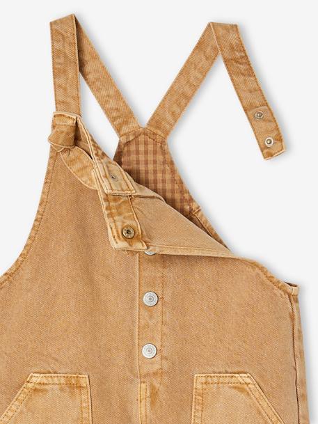 Salopette style charpentier fille taupe - vertbaudet enfant 