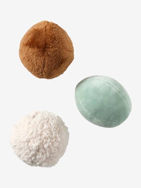 Grand cube d'activités en tissu GREEN FOREST marron - vertbaudet enfant 