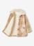 Manteau style surchemise en lainage à carreaux fille carreaux marron+carreaux rose - vertbaudet enfant 