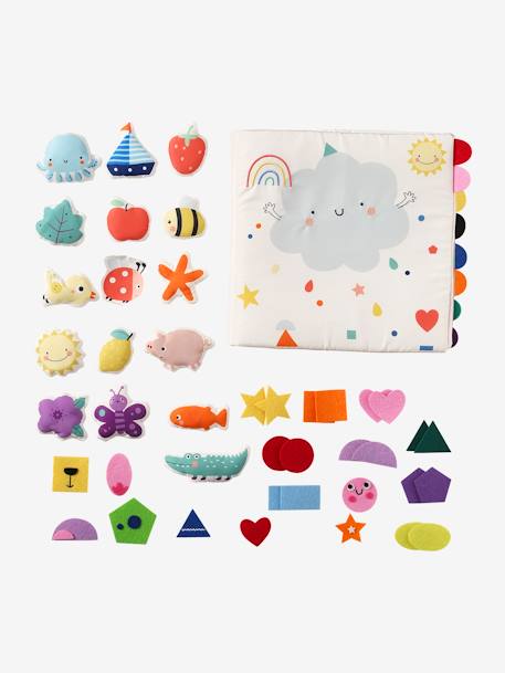 Livre bébé en tissu blanc - vertbaudet enfant 