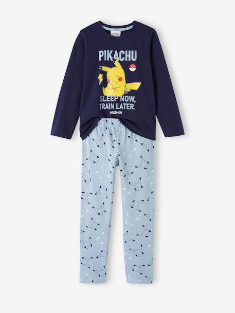 Pokemon® Pikachu jongenspyjama marineblauw - vertbaudet enfant 