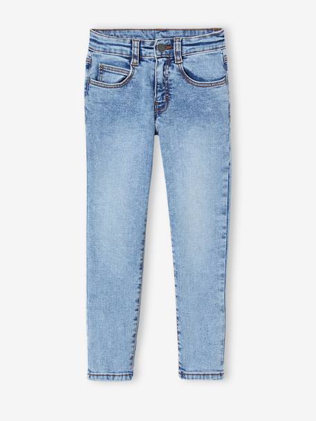 Losse jeans met dubbele stone voor jongens double stone - vertbaudet enfant 