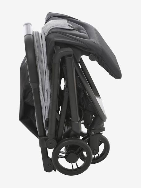 Poussette compacte Ikaria bleu canard+gris chiné - vertbaudet enfant 