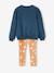 Ensemble sweat + legging imprimé fille marine - vertbaudet enfant 