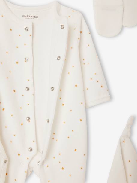 Kit naissance 6 pièces et sa valisette écru - vertbaudet enfant 