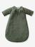 Gigoteuse hiver manches amovibles en polaire Ours GREEN FOREST beige foncé+écru+vert sauge - vertbaudet enfant 