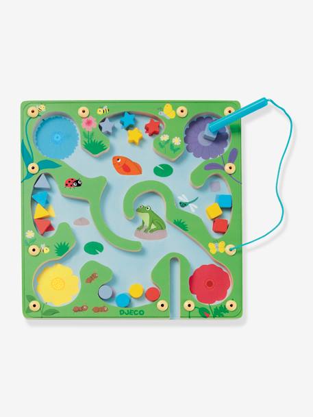 Labyrinthe magnétique FrogyMaze - DJECO multicolore - vertbaudet enfant 