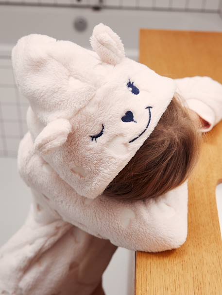 Surpyjama fille ourson phosphorescent rose - vertbaudet enfant 