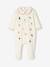 Geborduurde kerstpyjama voor baby's van fluweel ecru - vertbaudet enfant 