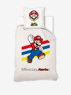 -Set dekbedovertrek + kussensloop voor kinderen Super Mario® en Luigi
