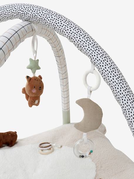 Tapis d'éveil GREEN FOREST blanc+Gris - vertbaudet enfant 