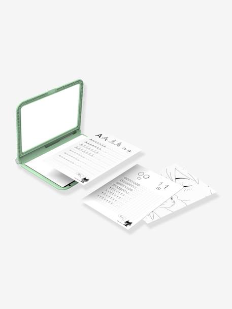 KIDYDRAW-PRO - Mobiele lichttafel - KIDYWOLF kaki+rozen - vertbaudet enfant 