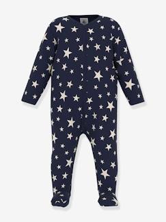 -Fosforescerende sterren babypyjama in fleece PETIT BATEAU
