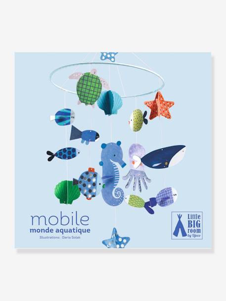 Mobile en papier Océan - DJECO bleu - vertbaudet enfant 