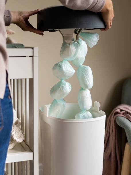 Poubelle Twist & Click XL Tommee Tippee Sangenic blanc - vertbaudet enfant 