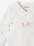Brassière bébé naissance en coton bio blanc imprimé+écru - vertbaudet enfant 