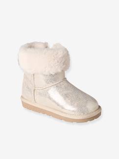 -Boots enfant fille fourrées zippées