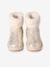 Boots enfant fille fourrées zippées beige doré+marron - vertbaudet enfant 