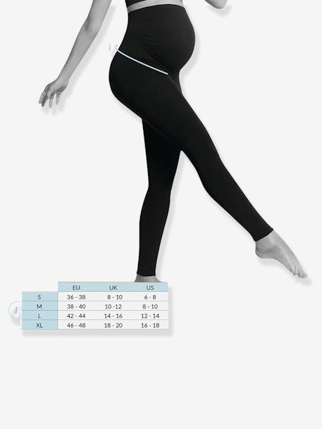 Legging de grossesse soutien ventral et dorsal intégré noir - vertbaudet enfant 