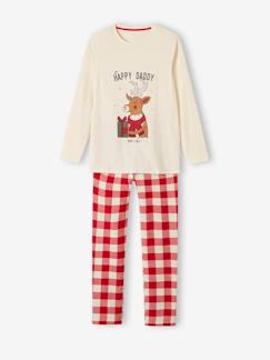 Vêtements de grossesse-Pyjama, homewear-Pyjama Noël homme capsule "Happy Family"