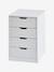 Caisson de bureau 4 tiroirs blanc - vertbaudet enfant 