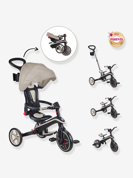 Tricycle Explorer Pliable 4 en 1 - gris+olive+rose+taupe - vertbaudet enfant 
