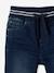 Pantalon en denim effet molleton doublé chaud garçon denim brut - vertbaudet enfant 