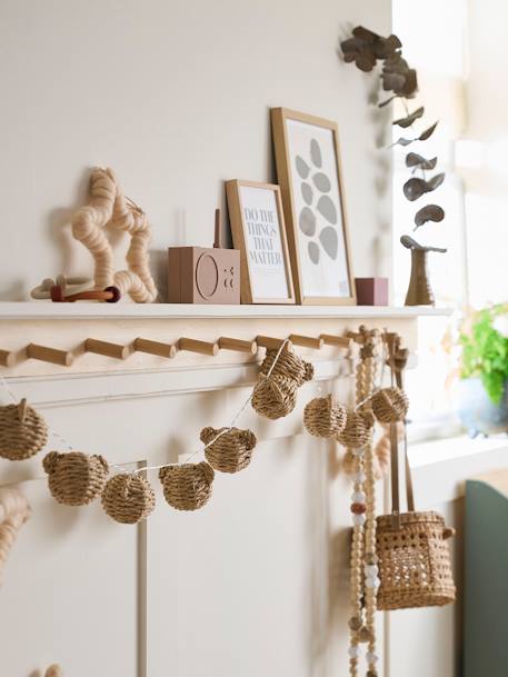 Guirlande lumineuse ourson bois - vertbaudet enfant 