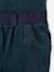 Gladde fluwelen babyjumpsuit smaragdgroen - vertbaudet enfant 