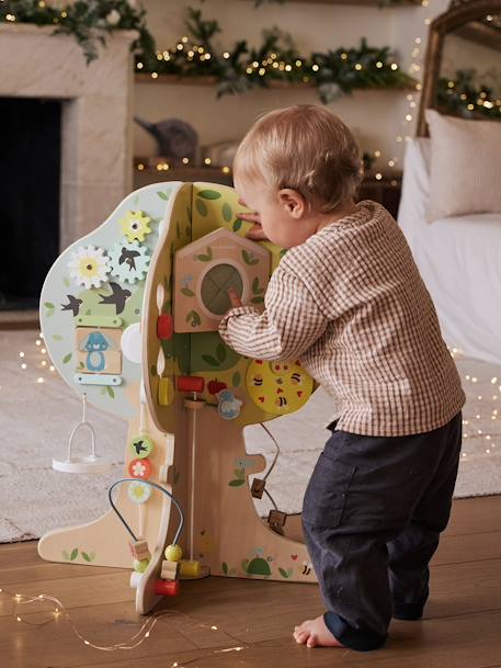 4 seizoenen activiteitenboom gemaakt van FSC® hout meerkleurig - vertbaudet enfant 