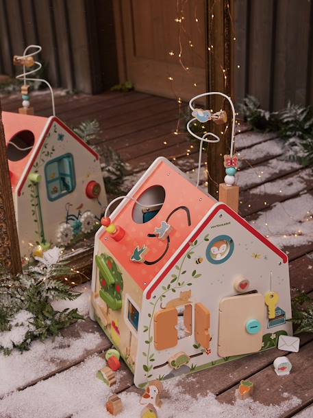 Grande maison d'activités en bois FSC® bois - vertbaudet enfant 