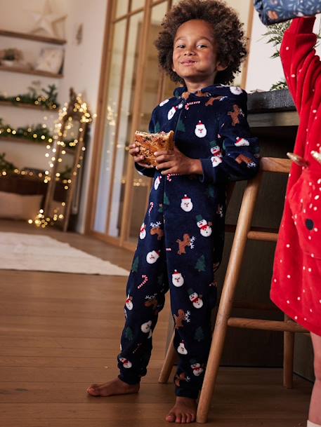 Surpyjama Noël garçon marine - vertbaudet enfant 