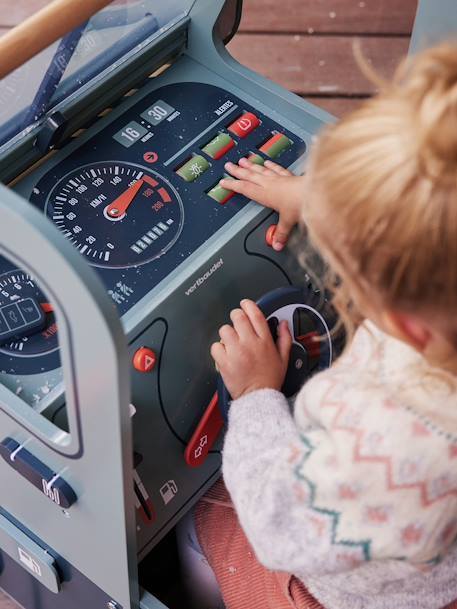 Ma voiture à réparer en bois FSC® beige - vertbaudet enfant 