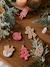 Set van 6 kerstdecoraties in thema koekje om op te hangen wit - vertbaudet enfant 