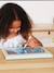 KIDYDRAW-PRO - Mobiele lichttafel - KIDYWOLF kaki+rozen - vertbaudet enfant 