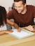 KIDYDRAW-PRO - Table lumineuse nomade - kaki+rose - vertbaudet enfant 