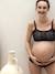 Zwangerschaps- en borstvoedingsbeha Dahlia CACHE COEUR zwart - vertbaudet enfant 