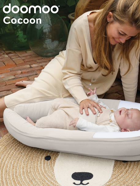 Réducteur de lit évolutif Doomoo Cocoon gris - vertbaudet enfant 