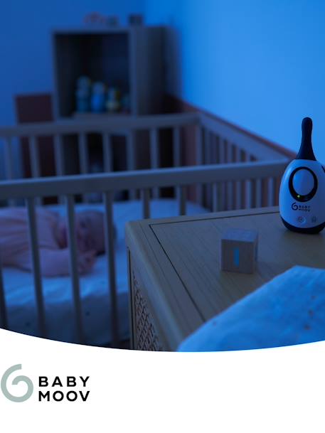 Ecoute-bébé Simply Care BLANC/GRIS - vertbaudet enfant 