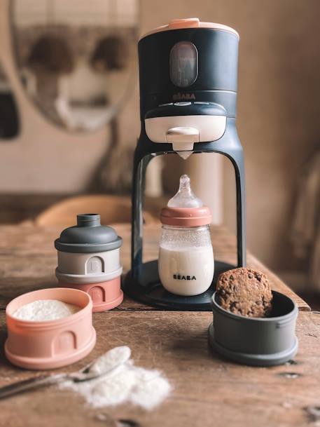 Préparateur de biberon 2 en 1 Bib'Expresso bleu+NIGHT BLUE+WHITE GREY - vertbaudet enfant 