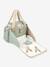 Sac à langer Sydney II beige imprimé+vert sauge - vertbaudet enfant 