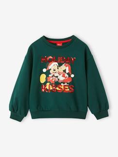 Meisje-Trui, vest, sweater-Sweater-Meisjessweater Disney Mickey & Minnie® Kerst