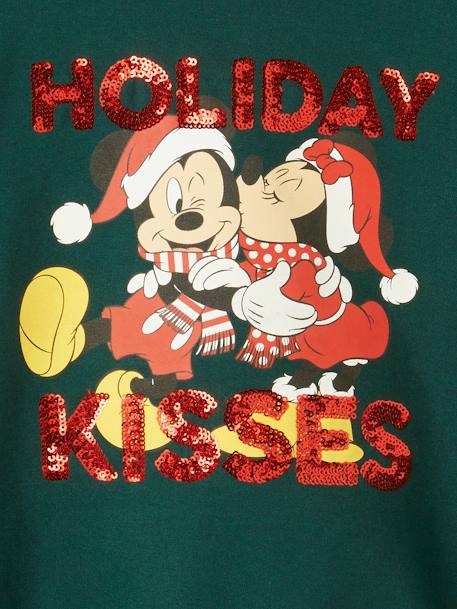 Meisjessweater Disney Mickey & Minnie® Kerst dennen - vertbaudet enfant 
